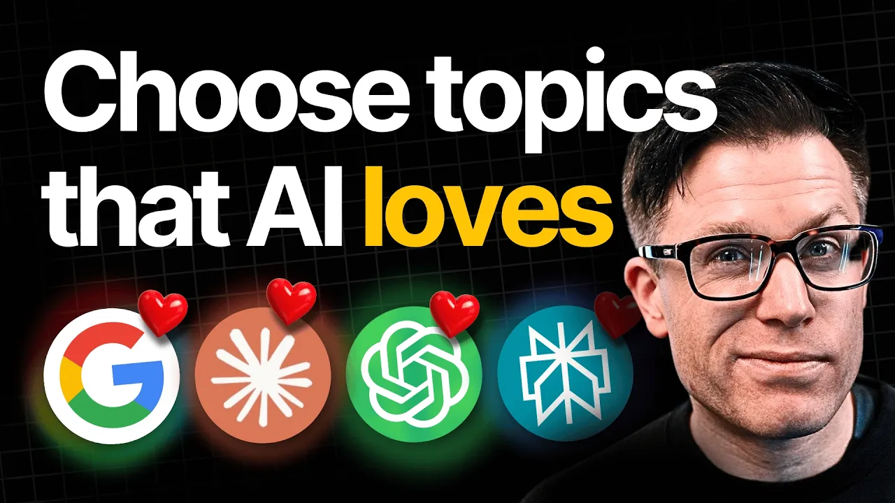 How To Do Topic Research for AI Platforms (ChatGPT, Claude, etc) thumbnail