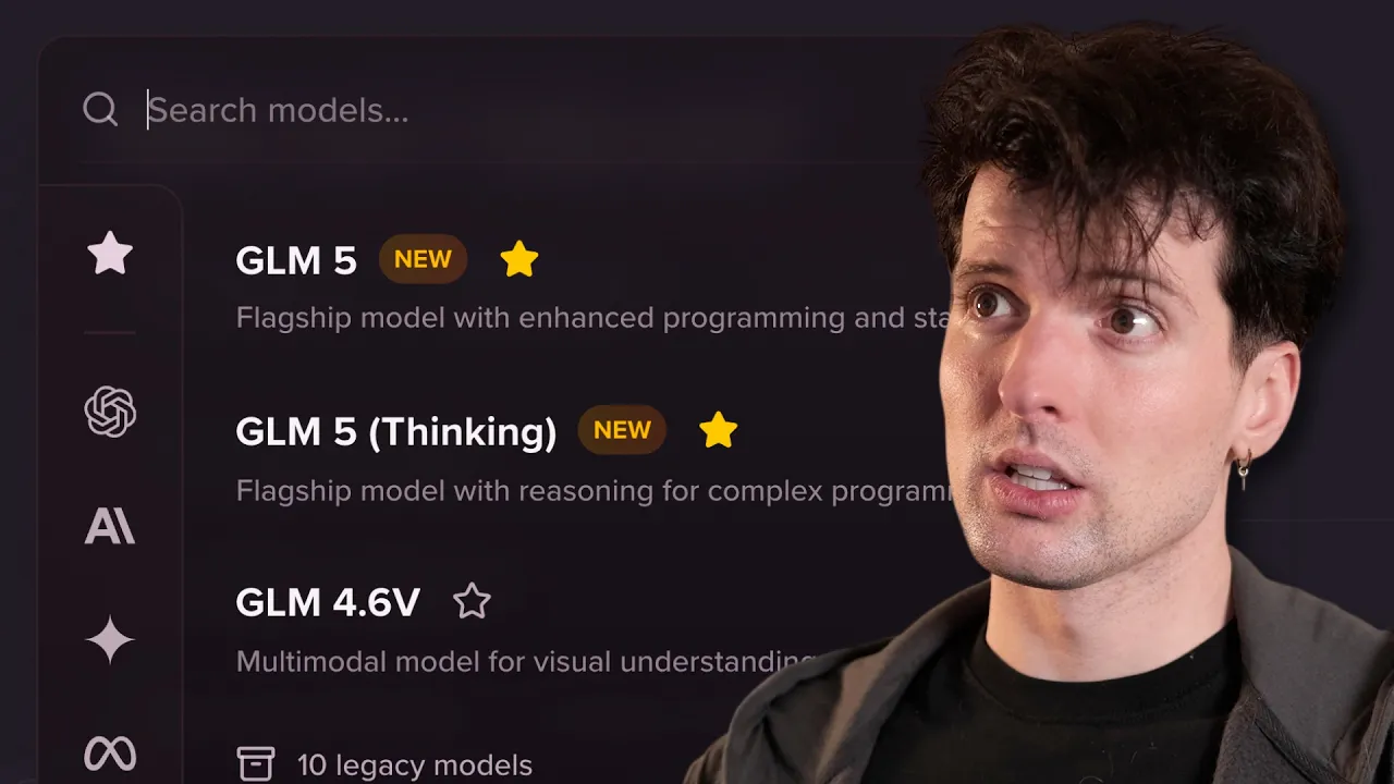 GLM-5 is unbelievable (Opus for 20% the cost??) thumbnail