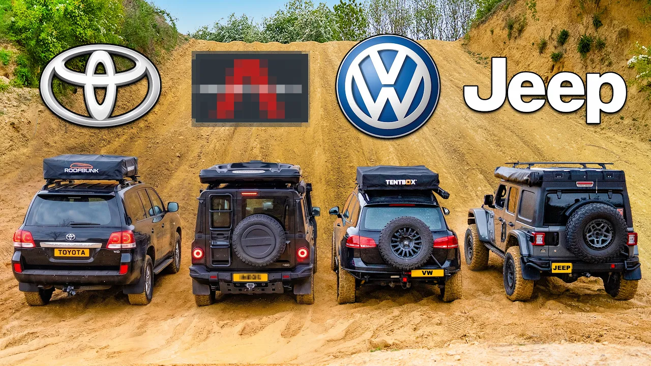 V8 v I6 v V6 v I4: OFF-ROAD BATTLE thumbnail