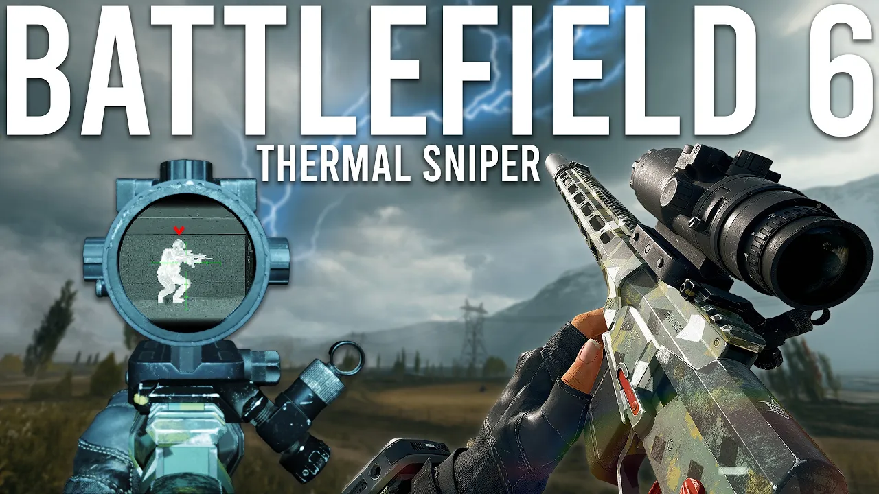 Battlefield 6 Thermal Scopes Are Insane Now... thumbnail