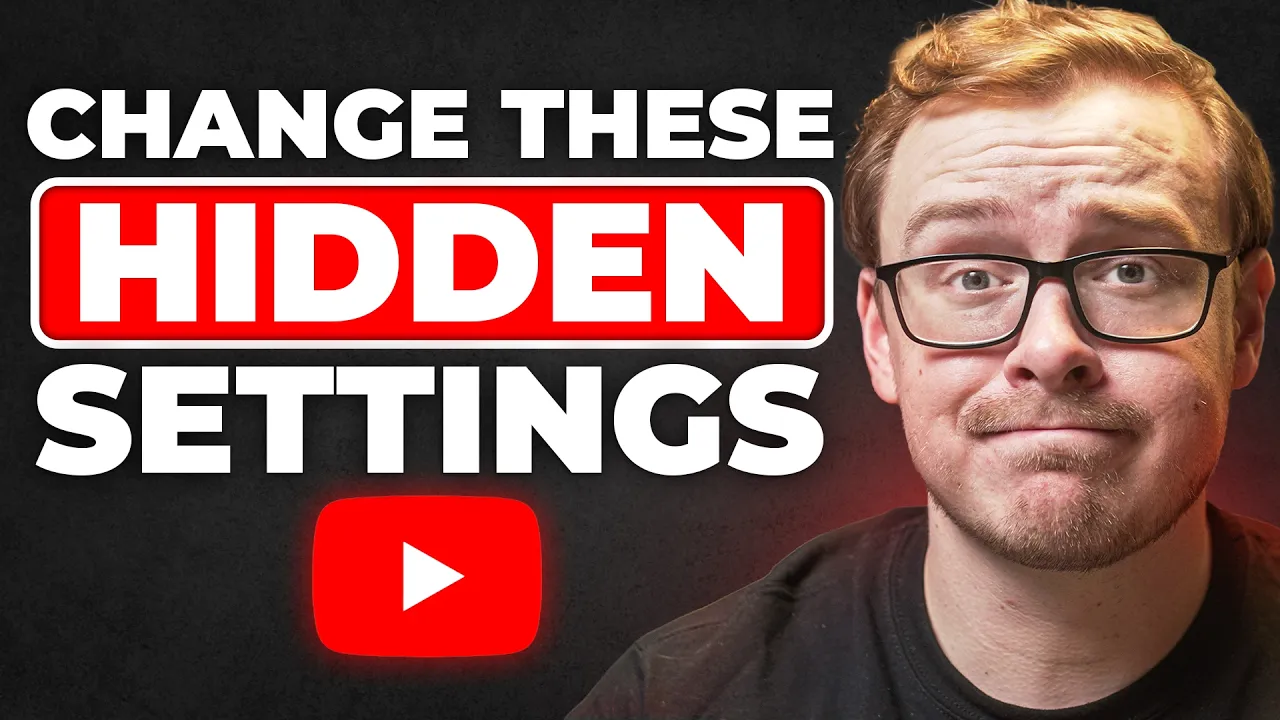 5 Hidden YouTube Settings You NEED To Change After Uploading thumbnail